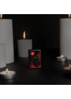 48453 Zippo öngyújtó, matt fekete alapon -Fekete macska