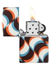 Zippo funky mintás design 540 matt szélálló zsebgyújtó, 46566
