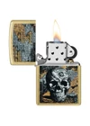 Zippo Skull Design SKU: 46577