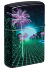 Zippo 46701, Cyber dinoszaurusz design, 540 színfolyamat-2 oldalas, sötétben világít