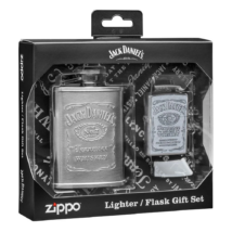 49349 Zippo Jack Daniels flaska és öngyújtó ajándékkészlet