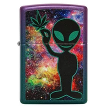 49441 Zippo Öngyújtó színes kivitelben -Alien embléma