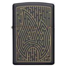 49597 Zippo Öngyújtó fekete színben - Zippo láng
