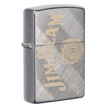 49324 Zippo öngyújtó, fényes ezüst színben -Jim Beam