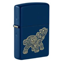 49515 Zippo öngyújtó Kék színben - Elefánt