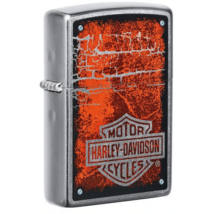 49658 Zippo öngyújtó Ezüst színben - Harley-Davidson ®