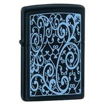 28171 Zippo öngyújtó, fekete színben -Mintás