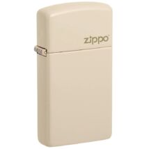 49528ZL Zippo öngyújtó Slim® Flat fényes homokszín, Zippo logó