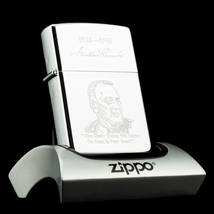 250 Zippo öngyújtó,- Franklin Delano Roosevelt, Ajándék 50DR Zippo díszdobozban