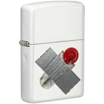 48137 Zippo öngyújtó fehér színben -Taped Flint Dispenser