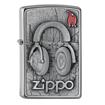 2005718 Zippo öngyújtó Króm színben - Fejhalgató