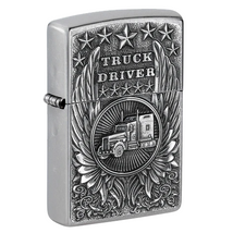 2007434 Zippo öngyújtó utcai Króm színben - Kamionos