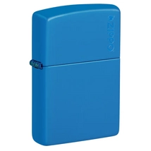 48628zl Zippo öngyújtó kék színben - Zippo logo