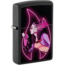48139 Zippo öngyújtó Matt fekete -Zippo láng