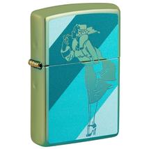 48457 Zippo öngyújtó magasfényű pávazöld, Windy