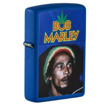 49238 Zippo öngyújtó királykék, Bob Marley arckép és logó