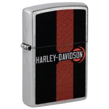 48604 Zippo öngyújtó utcai króm színben, Harley Davidson