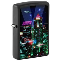 48506 Zippo öngyújtó színes -Cyber City Design