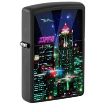 48506 Zippo öngyújtó színes -Cyber City Design