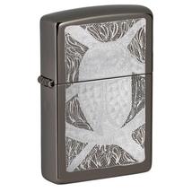 49612 Zippo öngyújtó Black Ice színben, bagoly -John Smith Gumbula