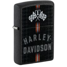 48558 Zippo öngyújtó fekete színben, Harley-Davidson