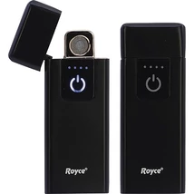 35570 ROYCE.Öngyújtó fém,USB- töltős