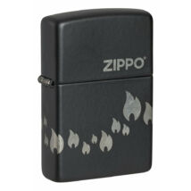 48980 Zippo öngyújtó fekete matt színben - Zippo lángok