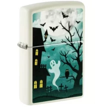 48727 Zippo öngyújtó fehér színben -Halloween