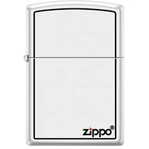 400239 Zippo fehér színben - fekete kerettel