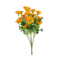 Selyemvirág Krizantém csokor 32 cm
