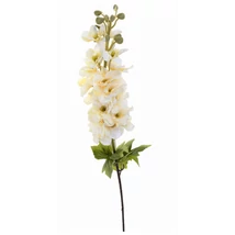 Selyemvirág szarkaláb 84cm krém
