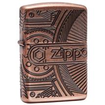 29523 Zippo öngyújtó, Steampunk stílus, 360°