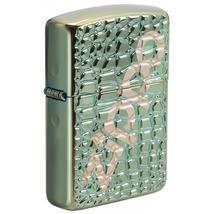 29525 Zippo öngyújtó-polírozott zöld aligátor mintával