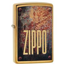 29879 Zippo öngyújtó, arany színben, zippo logóval