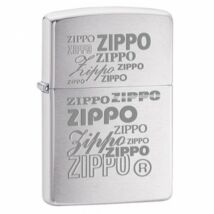 29g Zippo öngyújtó, Csiszolt Króm színű - Zippo felirat