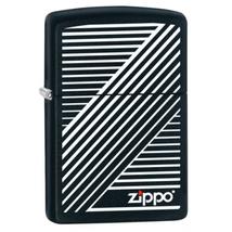 405161 Zippo öngyújtó Matt fekete - Zippo logó