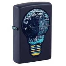 Zippo Lighter: Toxic Waves, Blacklight - Navy Matte 46143