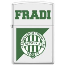 FTC 214/3 Zippo öngyújtó fehér színben -Fradi logóval