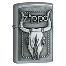 20286 Zippo Öngyújtó, bika koponyával díszítve