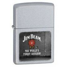 21018 Zippo öngyújtó, finoman csiszolt ezüst színben - JIM BEAM