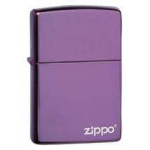 24747ZL Zippo öngyújtó fényes lila színben logóval