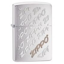 28642 Zippo öngyújtó,  króm színben - Zippo feliratok