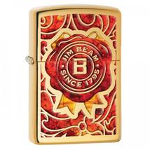 29319 Zippo öngyújtó, Polírozott réz színben - Jim Beam