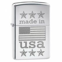 29430 Zippo öngyújtó, Fényes ezüst színben - Made in USA