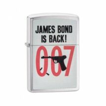 29563 Zippo öngyújtó, Csiszolt Króm színű - James Bond