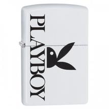 29579 Zippo öngyújtó, matt fehér színben - Playboy