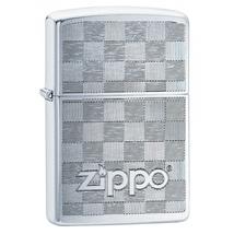 49205 Zippo öngyújtó ezüst színben logóval, lézergravírozás