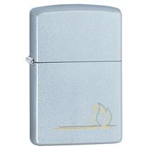 49210 Zippo öngyújtó ezüst színben, Zippo láng, lézer gravírozott