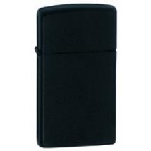 1618 Zippo Slim-vékony benzines öngyújtó, matt fekete