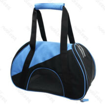 Kutyaszállító táska, kék-fekete 47x24x28 cm